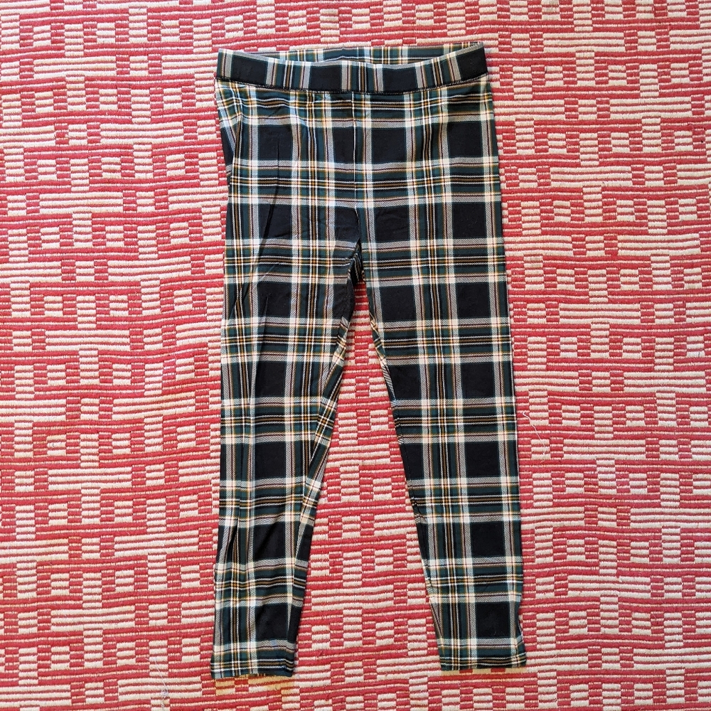 NWOT American Eagle Plaid Leggings